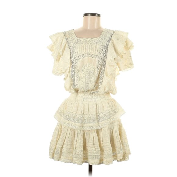 LoveShackFancy Stella Mini Dress - XS